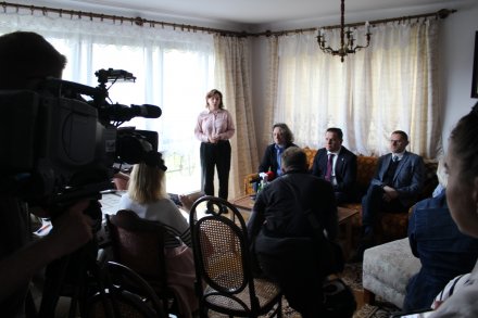 Konferencja prasowa dotycząca "Festiwalu słowa im. Jerzego Pilcha Granatowe Góry"